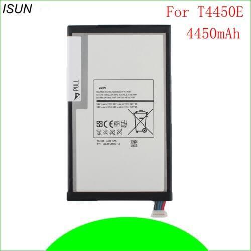 ISUN 5pcs/lot For T4450E Laptop Battery For Samsung Galaxy Tab3 Tab 3 8.0 T310 T311 T15 SM-T310 SM-T311 BATETIA