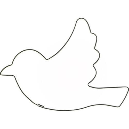 New Arrival 1pcs Stainless Steel pigeon Shape Cookie Mousse Cake Ring Cake Gum Paste Mould Layer Slicer DIY Wedding Cake Tools