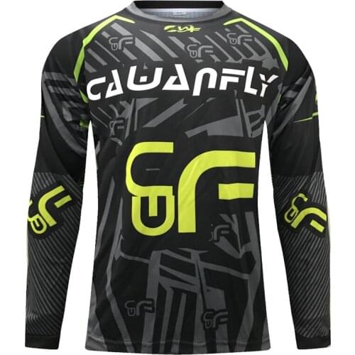 New Arriving Quick Dry MTB Jersey BMX Enduro DH Shirt MX Moto Racing Tops Long Sleeve Dirt Bike Clothing