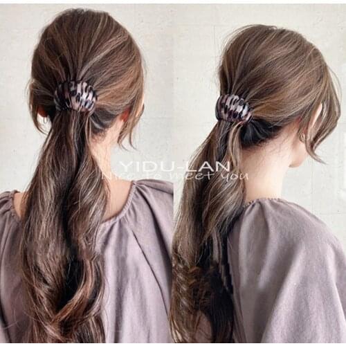 Net Celebrity The Same Headgear Lazy Coil Hair Ball Head Elastic Birds Nest Hairpin Ponytail Catch Clip Girl Hair Accessories
