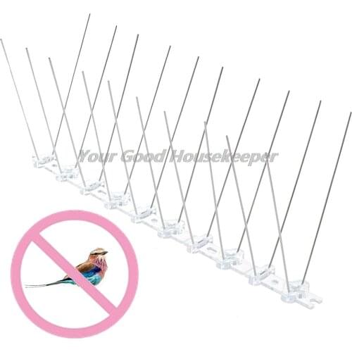 Bird Repellent Spikes Eco-friendly Anti Pigeon Nail Bird Deterrent Tool