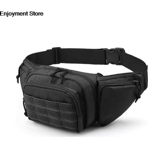 Tactical Waist Bag Gun Holster Military Fanny Pack Sling Shoulder Bag Outdoor Chest Assult Pack Concealed Gun Carry Holster