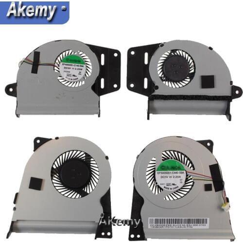 New For ASUS ZENBOOK U303 U303L U303U UX303U UX303LN UX303LAB UX303LA EF40050S1-C140-S9A EF50050S1-C440-S9A GPU CPU Cooling Fan