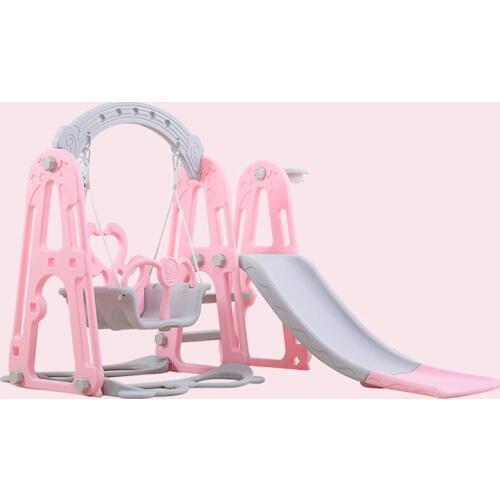 0026 Indoor Environmental PE Baby Slide Swing Combination Playground Kindergarten Multifunctional Toy Small Childrens Slide