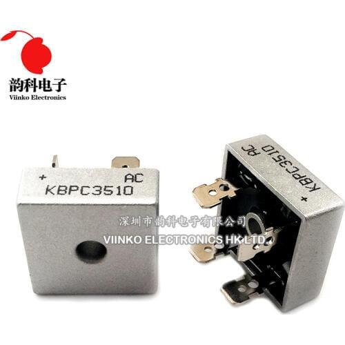2PCS KBPC3510 35A 1000V Diode Bridge Rectifier