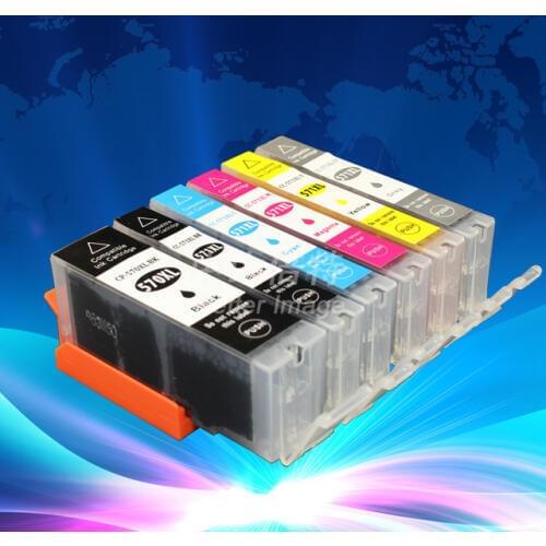 INKWAY PGI-570 CLI-571 Multipack Compatible Ink for MG7750 ,G7751 MG7752 MG7753,6 Color a lot
