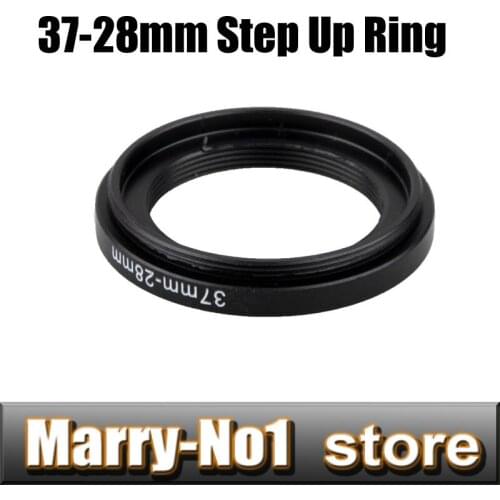 Black Step Up Filter Ring Lens Ring Lens Ring 37mm to 28mm 37mm -28mm 37-28mm Free shipping +Tracking Number