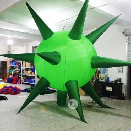 Hot Stage Show Party Celebration Bar Activity Giant LED Flicker Explosion Inflatable Star