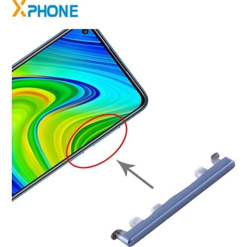 Power Button and Volume Control Button for Xiaomi Redmi Note 9 Boot Volume Button Replacement Parts