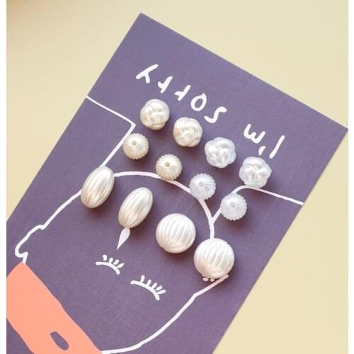 Cute and versatile shape beads collection, multi-color and acrylic