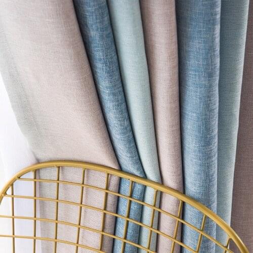 Gradient Printing Fashion Models Curtainls for Living Room and Bedroom Blackout Curtain Fabric