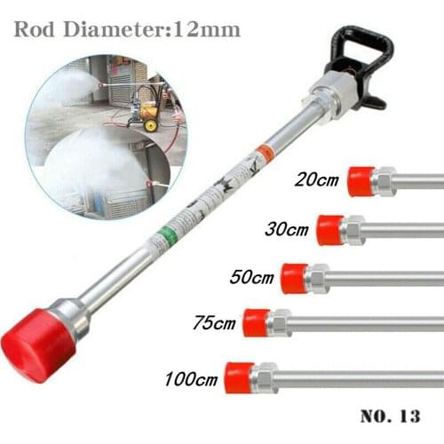 NEW 20 30 50 75cm Fluid Atomizing Non-Friable Nozzle Bar US Airless Paint Sprayer Spray Gun Base Tip Extension Pole Rod Garden