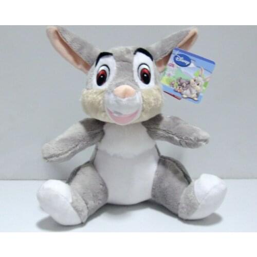 Original Disney Movie Bambi Cartoon Characters Thumper Rabbit Plush Toy Animal Stuffed Dolls 24cm Kawaii Kids Christmas Gift