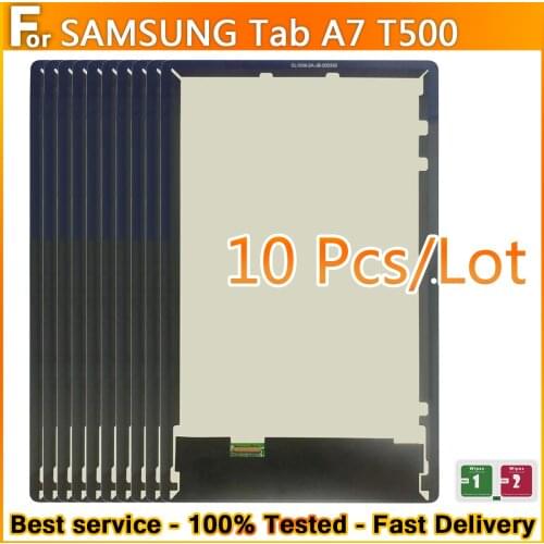 10Pcs/lot Original LCD For Samsung Galaxy Tab A7 10.4 2020 SM-T500 T505 T500 LCD display touch screen T500 LCD Replacement