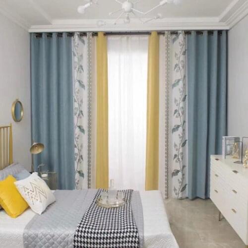 Curtains for Living Room New Chenille Stitching Shading Simple Modern Pink Solid Color Velvet Balcony Study Dining Room Bedroom