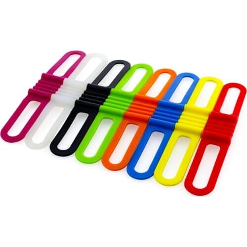 Silica Gel Bicycle Handlebar Tape Motorcycle Bandage Cycling Bicycle Grips For Fixing Bike Lights Water Bottle Bike Accessories