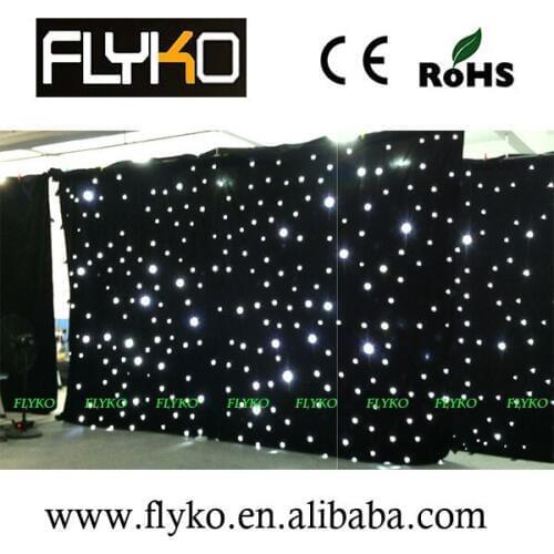 Free shipping led video facade wedding stage backdrop decoration