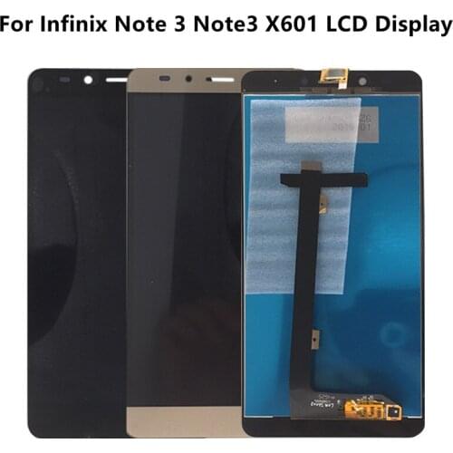 High Quality LCD Screen For Infinix Note 3 Note3 X601 LCD Display Touch Screen Glass Digitizer Complete Assembly Replacement