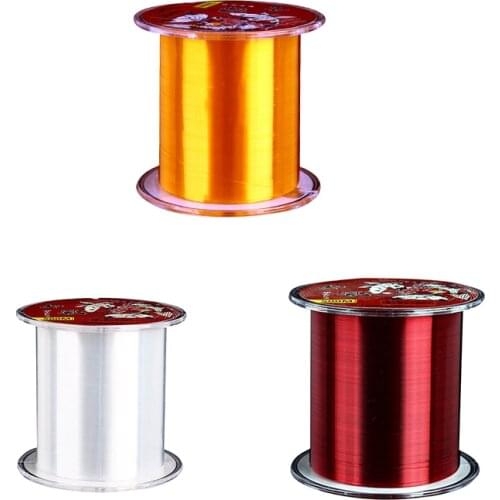 High Strength Nylon Fishing Line Abrasion Resistant Braided Lines Super Solid Zero Stretch Fishing Utensils Pesca Equipamentos