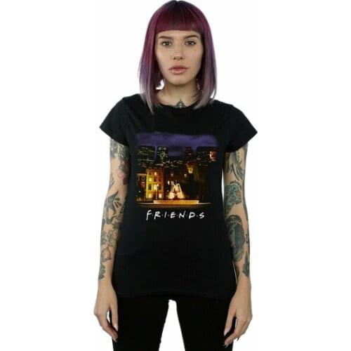 Friends Womens Nightime Fountain T-Shirt