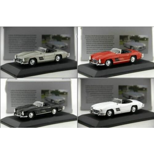 1:43 Die-cast Alloy 300 SL Convertible Classic Car Model Beautifully Decorated Commemorative Collection Scene Layout Gift