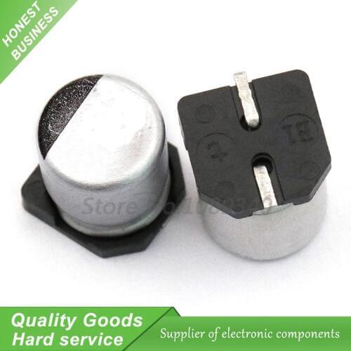10pcs 35V470UF 10*10.5mm SMD aluminum electrolytic capacitor 470uf 35v 35V470UF-SMD