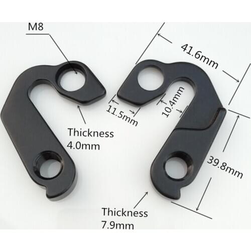 5PCs bike Rear Derailleur Hanger Mech Gear Dropout for Marin Alloy Trail Urban City Cyclocross Bobcat Trail Gestalt Lombard