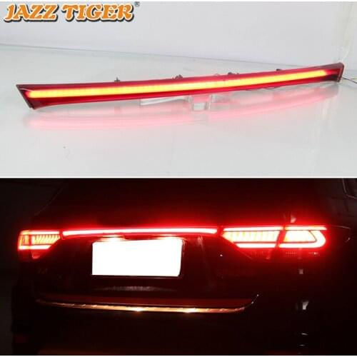 Car LED Rear Bumper Light Rear Fog Lamp Auto Brake Reflector for Kia Rio X-line X Line 2017 2018 2019 Rear Lights Lada Vesta