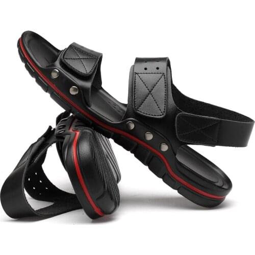 For uomo cuir big heren erkek cuero sandalle size vietnam 2020 transpirables masculino man verano leather sandel sandalen sport