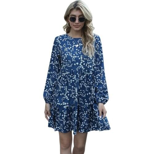 FANTIGO Long Sleeve Summer Dresses