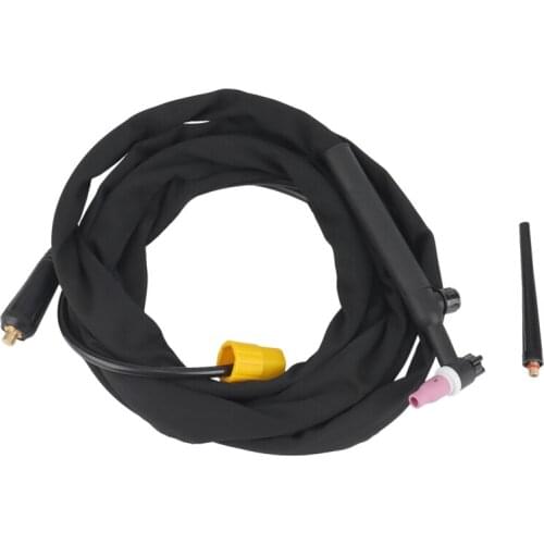 HOT-WP9FV TIG Torch 4M Gas Tungsten Arc Welding Torch WP9 Argon Air Cooled Flexible Neck Gas Valve TIG Welding Torch