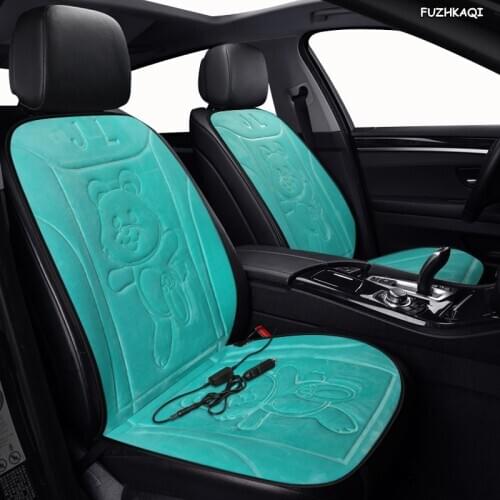 FUZHKAQI 12V Heated car seat cover for Lexus all models RC CT ES RX GS NX LS IS series Winter Pad Cushions auto accessories