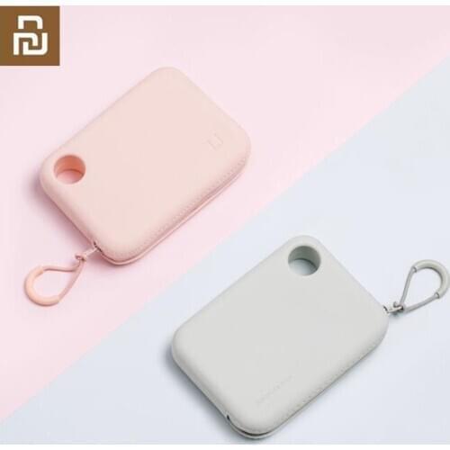 Jordan Judy Silicone Portable Zippered Storage Pouch Bag Handbag Wallet Lightweight w/ Hand Strap