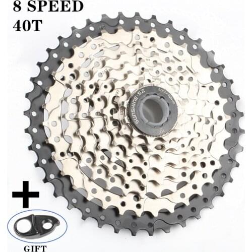MTB Bike Cassette 8S 11-40T MTB Mountain Bicycle Flywheel 8 24 Speed Freewheel Sprocket for Shimano Sram