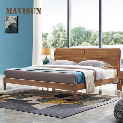 Bedroom Furniture Set Luxury King Queen Size Multifunctional Wooden Bed With Storage Space Comfortable Sleeping Beds For Adults