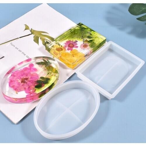 DIY Soap Box Tray Casting Silicone Mould Crafts Decoration Jewelry Making Tool Crystal Epoxy Resin Mold