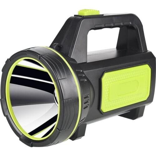 Large Capacity New LED Camping Lamp Portable Strong Light Searchlight Outdoor Waterproof Camping Portable Rechargeable Light