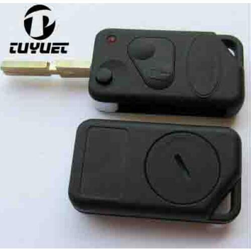 New Replacement Folding Flip Remote Key Shell For Land Rover Range Rover Discovery 2 Buttons Blanks Car Key Case