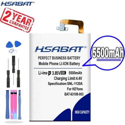 New Arrival [ HSABAT ] 5500mAh TLP034E1 BAT-63108-003 Replacement Battery for BlackBerry keyone alcatel DK70 DTEK70