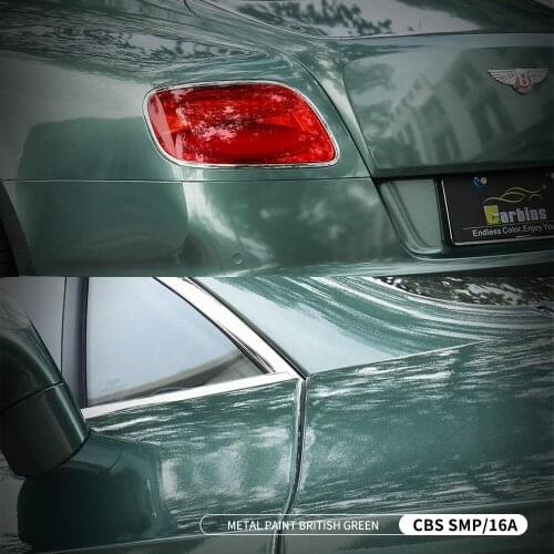 Wrapping Car Vinyl Film Air Bubble FreePVC Sticker Roll 1.52*18m Size Self Adhesive Green For Vehicle