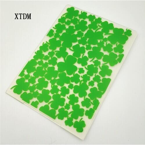 HOT plastic Clover template craft card making paper card album wedding decoration scrapbooking Emobossing folder