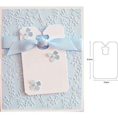 Label tags metal cutting dies 2020 new cut die mold Scrapbook paper craft knife mould blade punch stencils dies