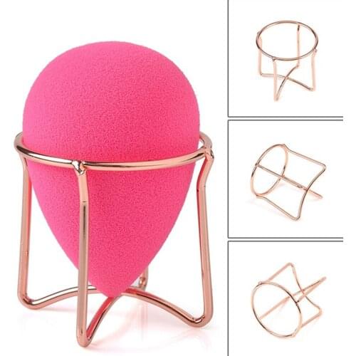 De maquiagem puff titular esponja suporte puff blender display prateleira secagem rack ferramentas beleza venda quente