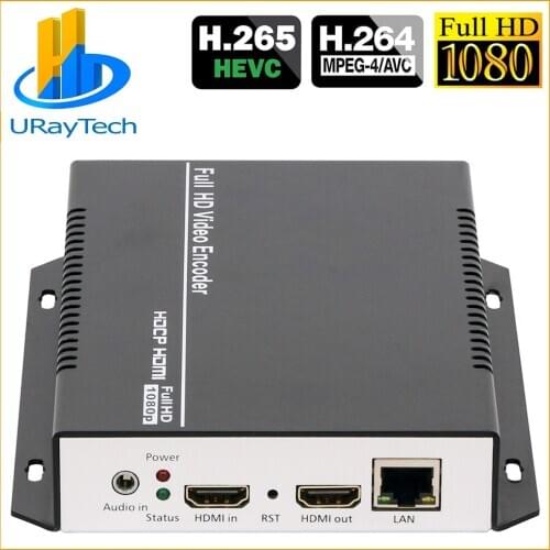HEVC H.265 H.264 HDMI To IP Video Encoder RTMP RTMPS Live Broadcast Video Streaming Encoder