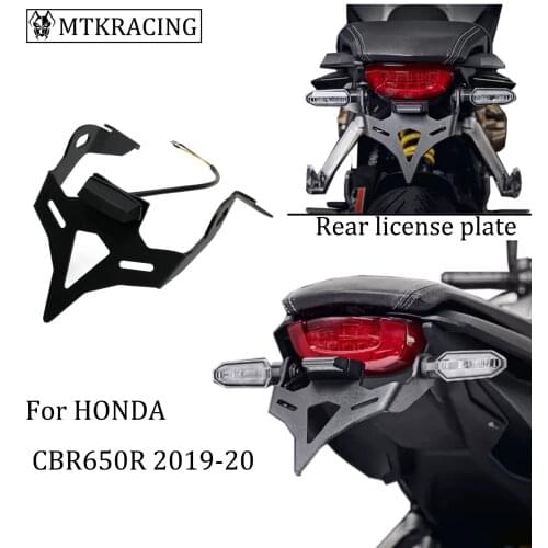 MTKRACING rear number plate holder, for honda cb650r cb650r cbr650r cbr650r, for fender, rear plate 2019-2020