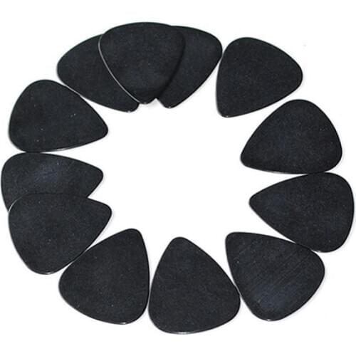10Pcs Black Celluloid 0.5mm Electric Guitar Picks Acoustic Music Picks Plectrums Guitar Musical Stringed Instruments Accessories