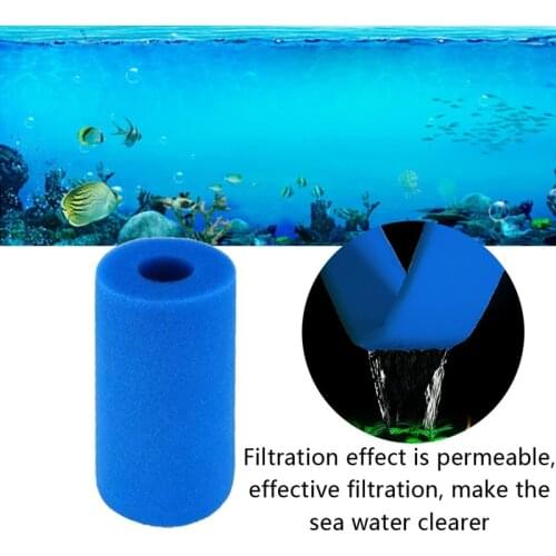Pool Foam Filter Sponge Filter Intex A/B Type Reusable Biofoam Cleaner Foam Filter Pool Accessories