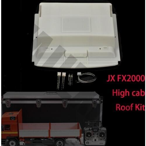 High Roof Conversion Kit for Remote Control 1/14 Scale JX Tractor MAN F2000 Truck Tractor