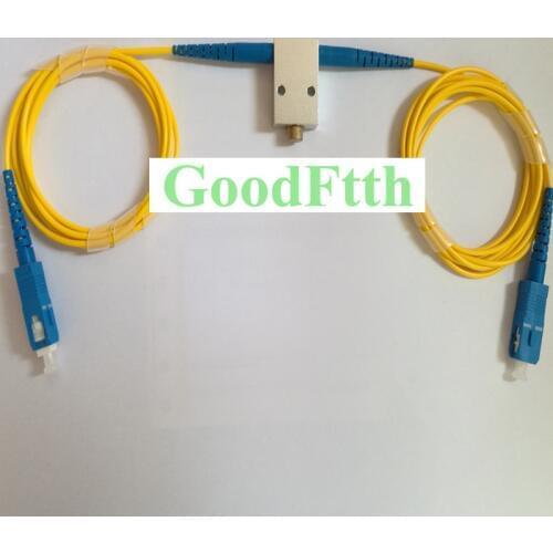 Fiber Optic Variable Online Attenuator SC-SC UPC SM GoodFtth VOA 20-30dB 10pcs/Lot
