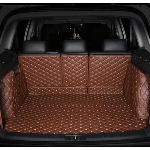 All Surrounded Durable Special Car Trunk Mats for Porsche Panama Macan Caynne 718 911 Cayman Boxter No Odor Waterproof Carpets